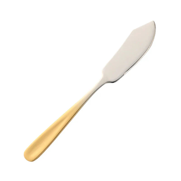 Rustfritt stål smørkniv fargerik dessert syltetøy kremost smører | Skanto
