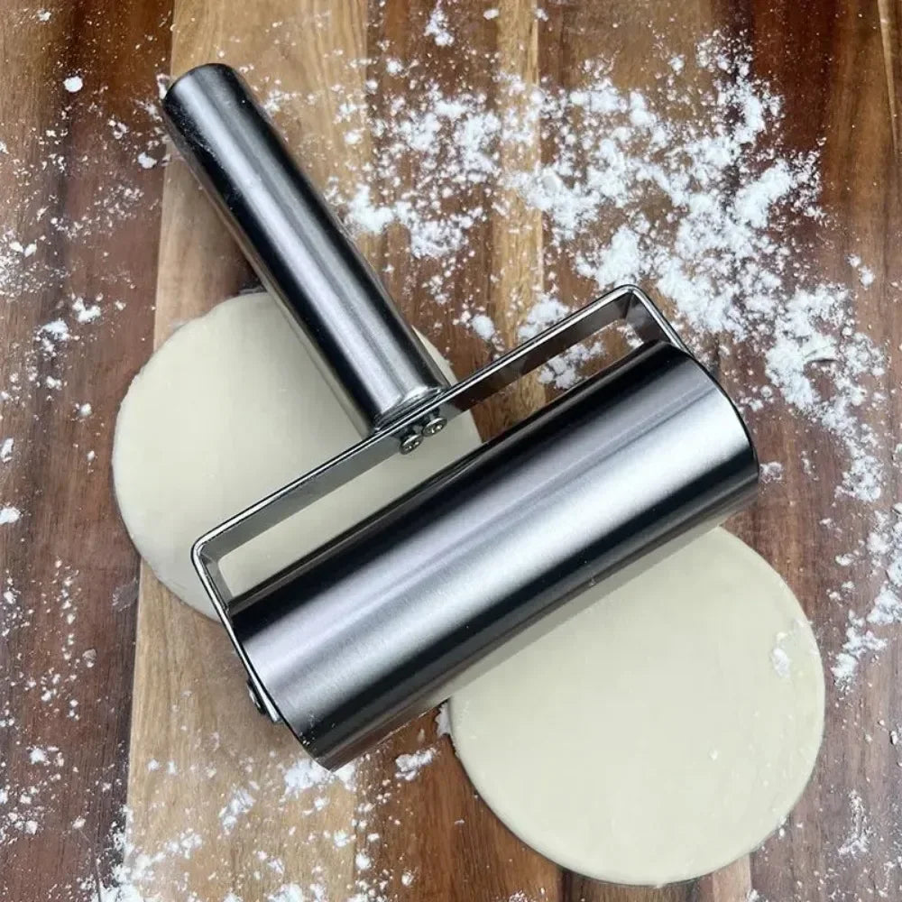 Rustfritt stål deigroller Nonstick kjevle Hjemmebakeryrker | Skanto