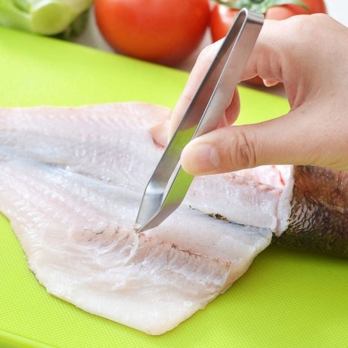Rustfritt Stål Fiskebein Tanga | Skanto