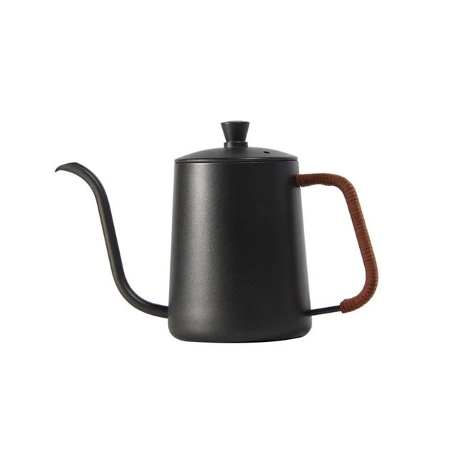 Rustfritt Stål Gåsehals Tekanne Kokeplater Tekanne Dryppkettle | Skanto