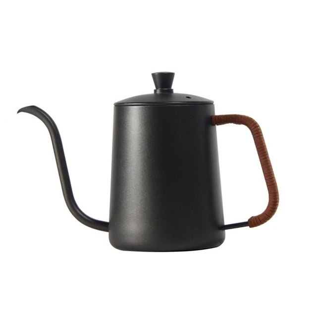 Rustfritt Stål Gåsehals Tekanne Kokeplater Tekanne Dryppkettle | Skanto