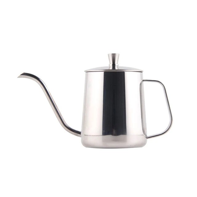 Rustfritt Stål Gåsehals Tekanne Kokeplater Tekanne Dryppkettle | Skanto