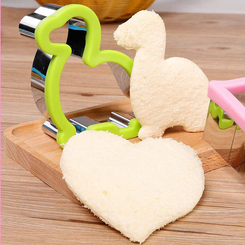 Rustfritt stål sandwich kuttere kakeform embosser matform maker | Skanto