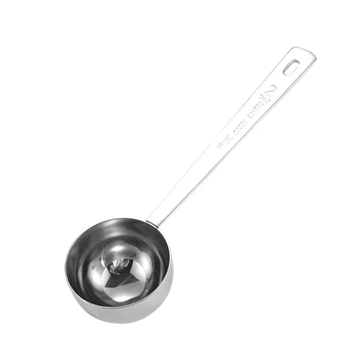 Rustfritt Stål Scoop Måle Melk Kaffebønne Langt Håndtak Skje | Skanto