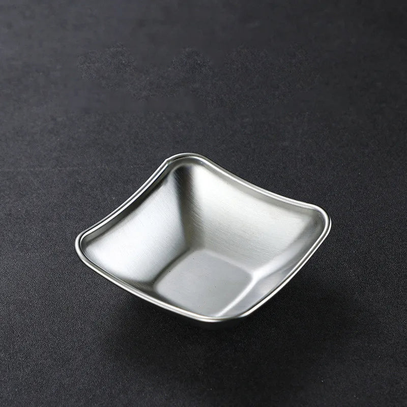 Rustfritt Stål Krydderfat Hot Pot Dipping Skål Krydderbrett | Skanto