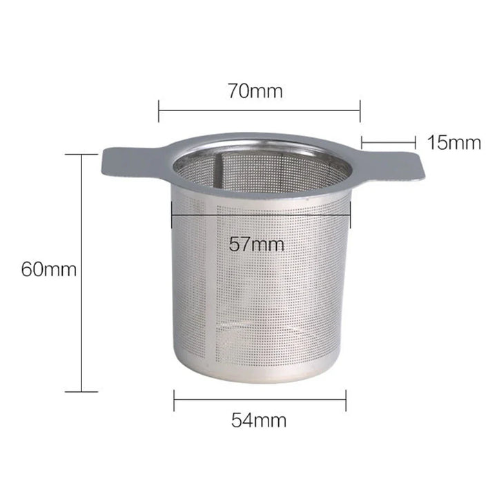 Rustfritt stål te lekkasje filter gjenbrukbar te infuser tekanner sil | Skanto
