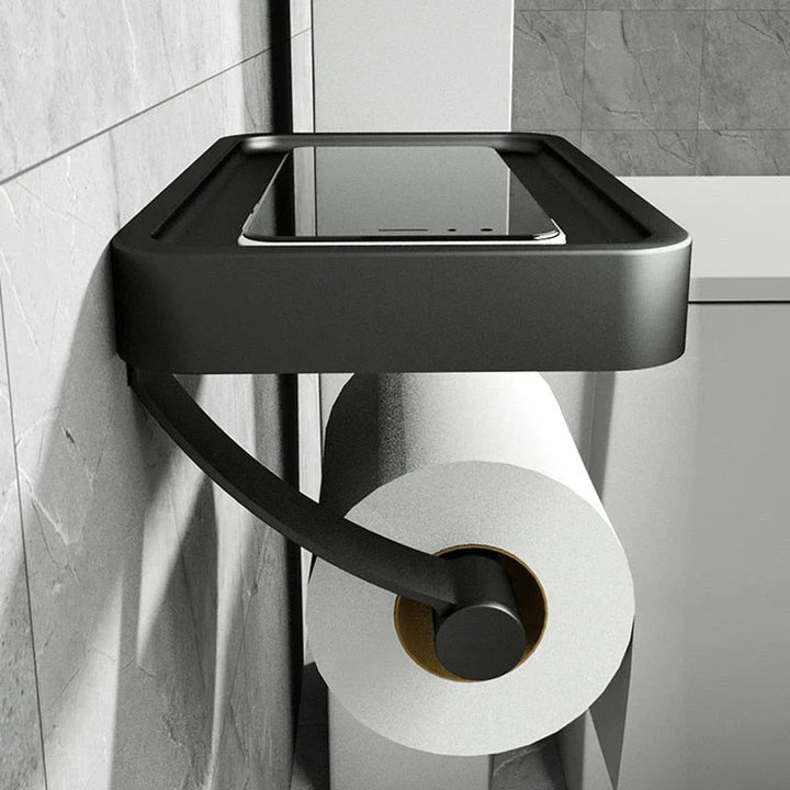 Skanto | Stalux Toalettpapirholder med Hylle