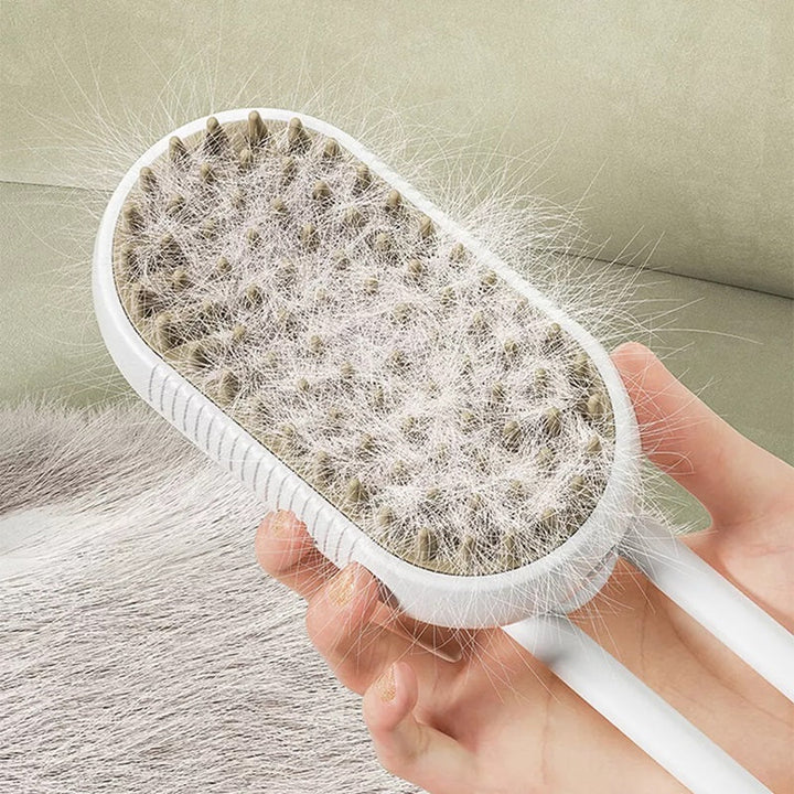 Skanto | Cat Steam Brush For Pet Grooming