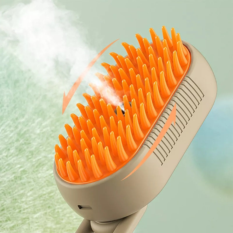 Skanto | Cat Steam Brush For Pet Grooming