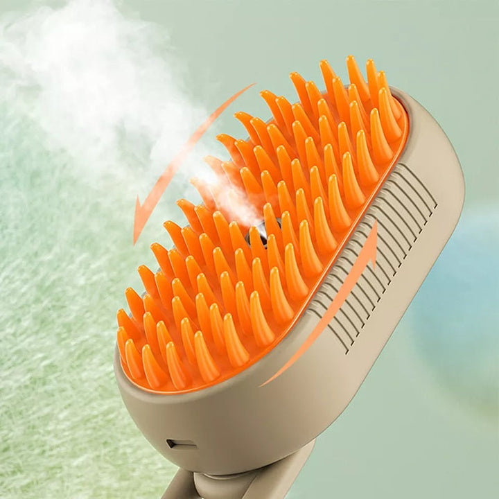 Skanto | Cat Steam Brush For Pet Grooming