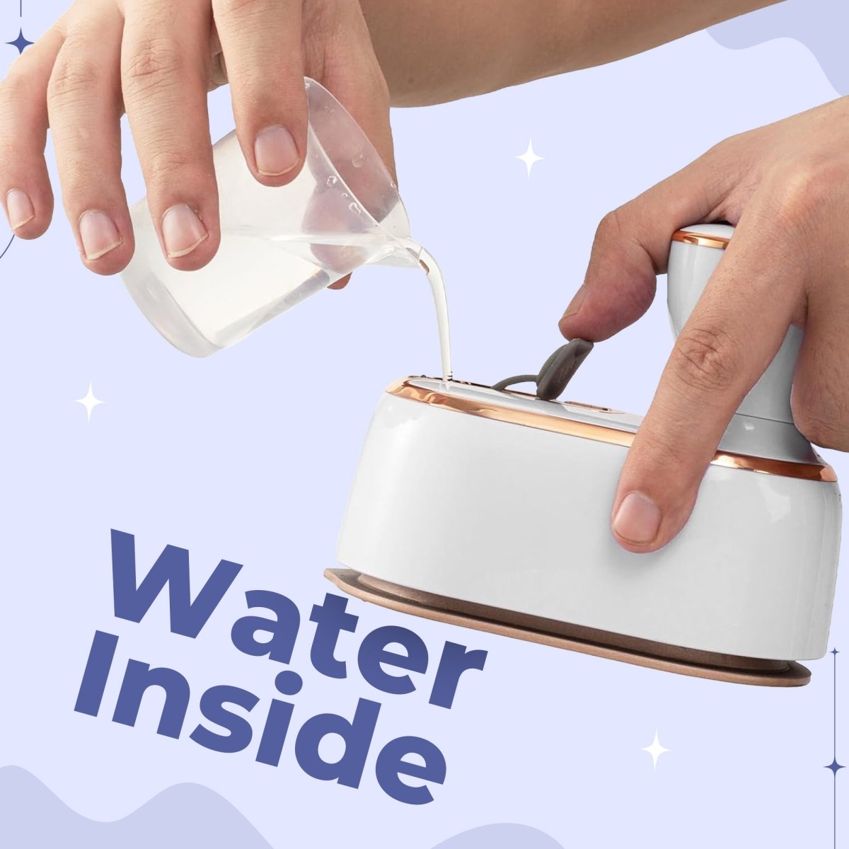 Norvo | SteamEase Go – Kompakt Reiseplagg Dampstøver for Rask Fjerning av Rynker