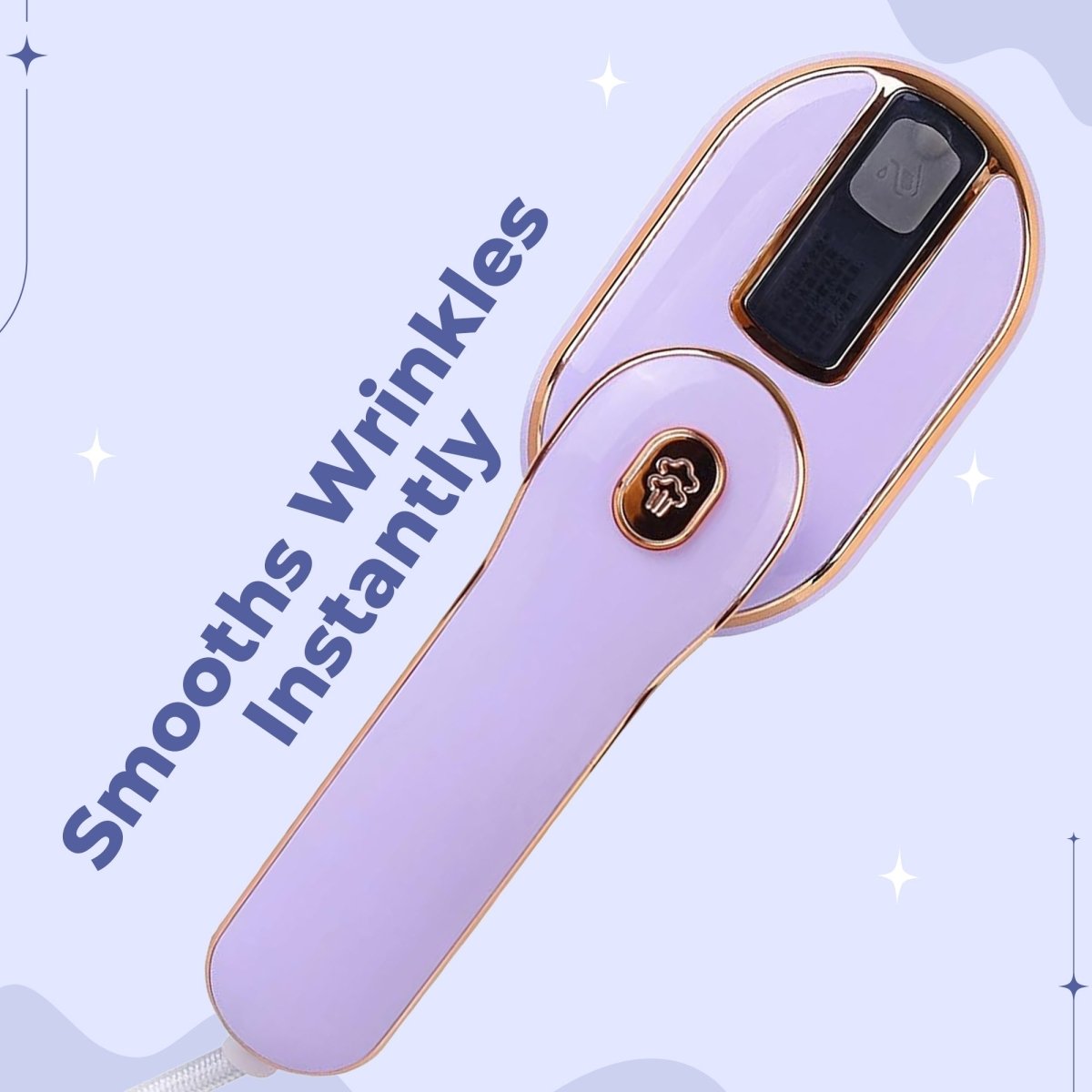 Norvo | SteamEase Go – Kompakt Reiseplagg Dampstøver for Rask Fjerning av Rynker