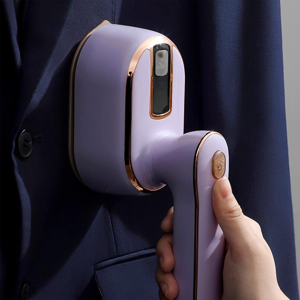 Norvo | SteamEase Go – Kompakt Reiseplagg Dampstøver for Rask Fjerning av Rynker