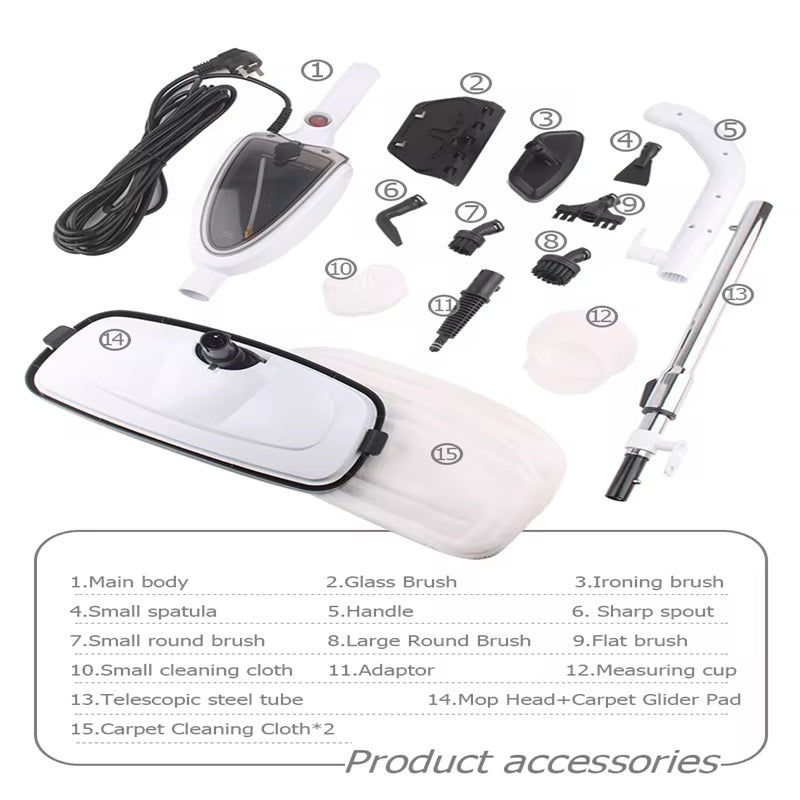 Skanto | Quick-Heat Multi-Surface Steam Mop