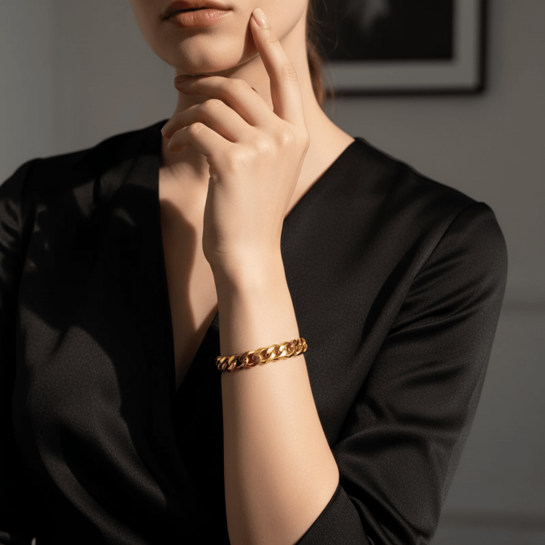 Skanto | FORTIVIA – Rustfritt stål armbånd i lenkedesign for han & henne