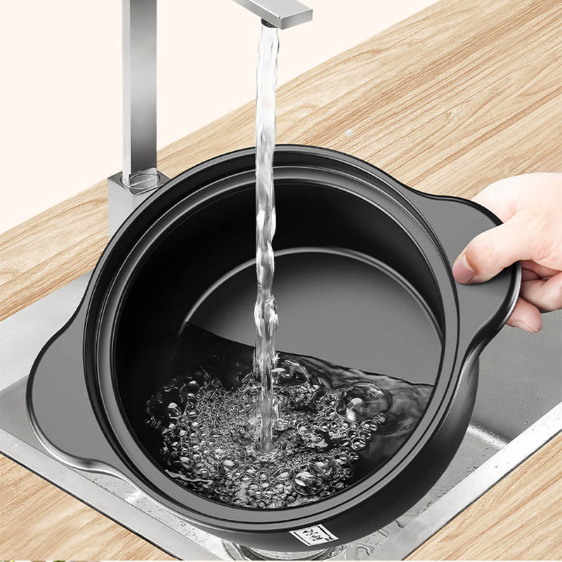 Stew Pot Casserole Keramisk Sauspan Temperatur Motstandsdyktig Koking Panne | Skanto