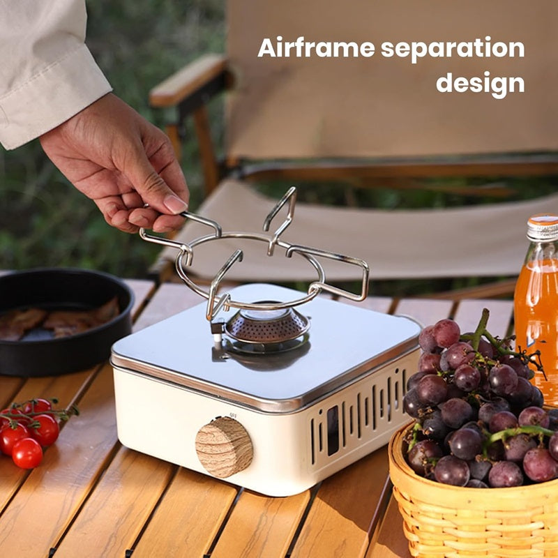 Leistungsstarker 2800-Watt-Gaskocher für Camping
