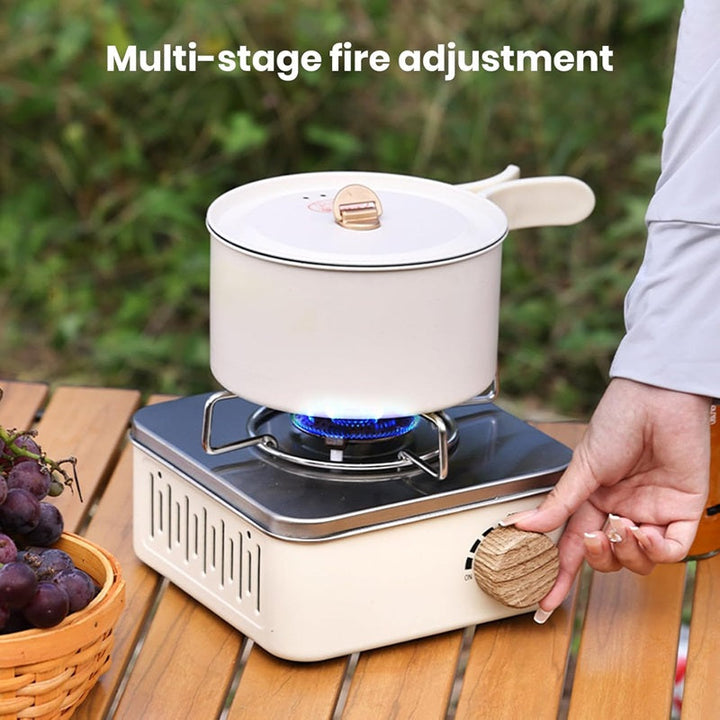 Leistungsstarker 2800-Watt-Gaskocher für Camping