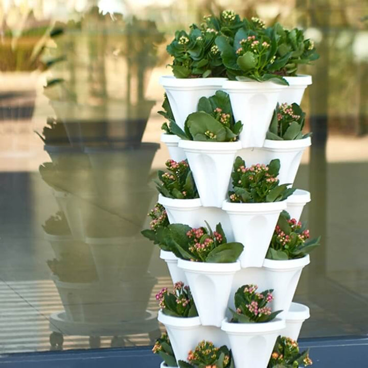Skanto | StrawberryStack Plassbesparende Stablebare Plantere