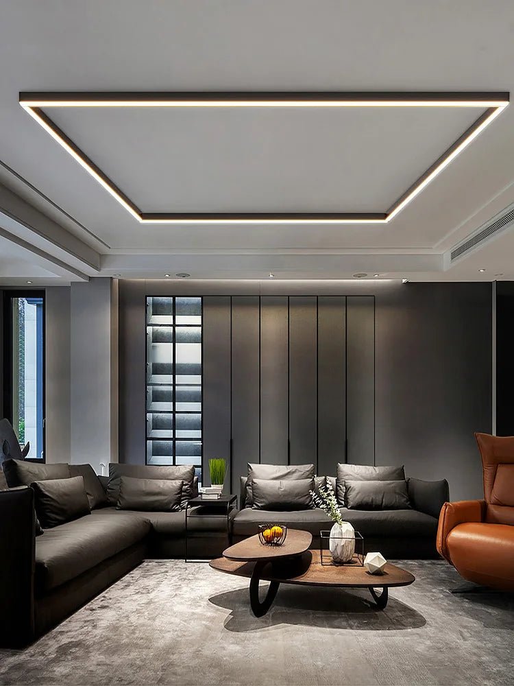Skanto | LUMIVIA – Minimalistisk LED Taklampe med Skandinavisk Eleganse