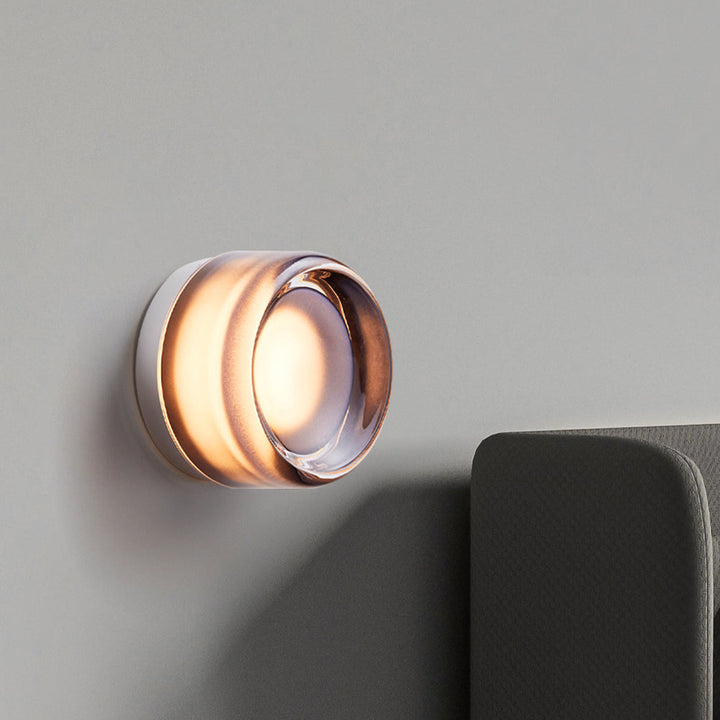 Skanto | Vegglampe Moderne Rund Akryl LED Armatur