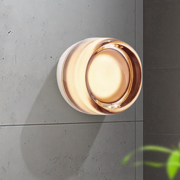 Skanto | Vegglampe Moderne Rund Akryl LED Armatur