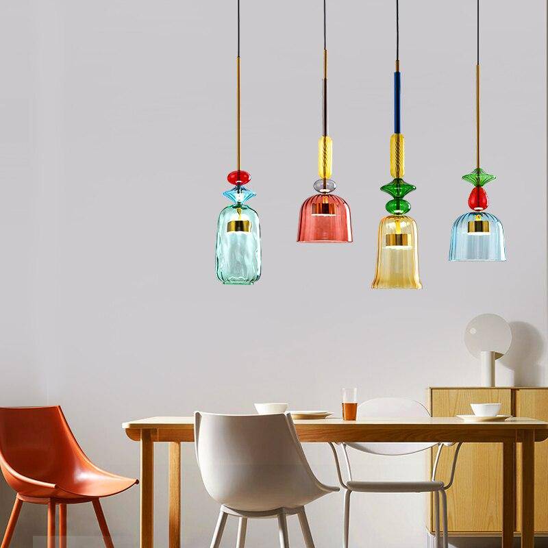 Skanto | Stilig Farget Taklampe - Sofia