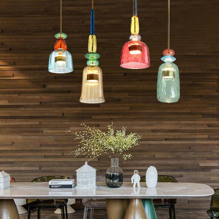 Skanto | Stilig Farget Taklampe - Sofia