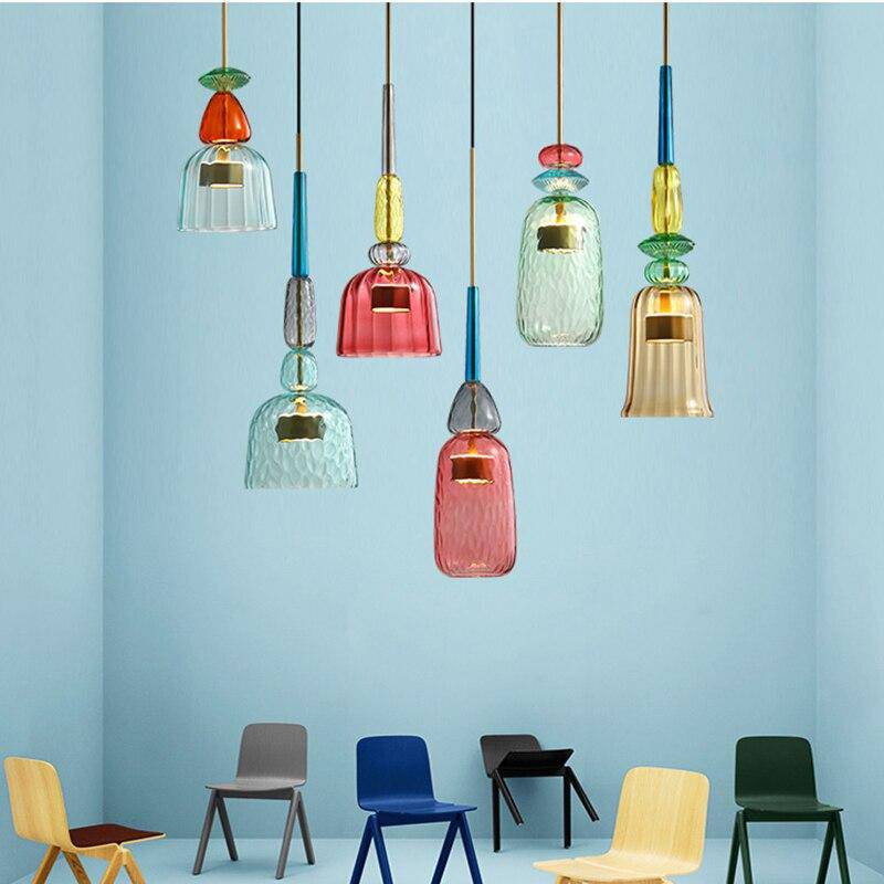 Skanto | Stilig Farget Taklampe - Sofia