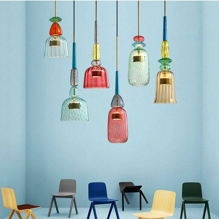 Skanto | Stilig Farget Taklampe - Sofia