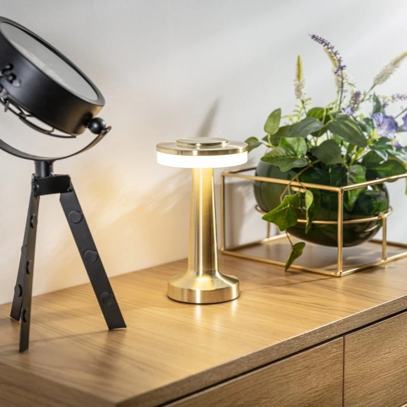 Kabelløs, utvendig LED-Tischleuchte
