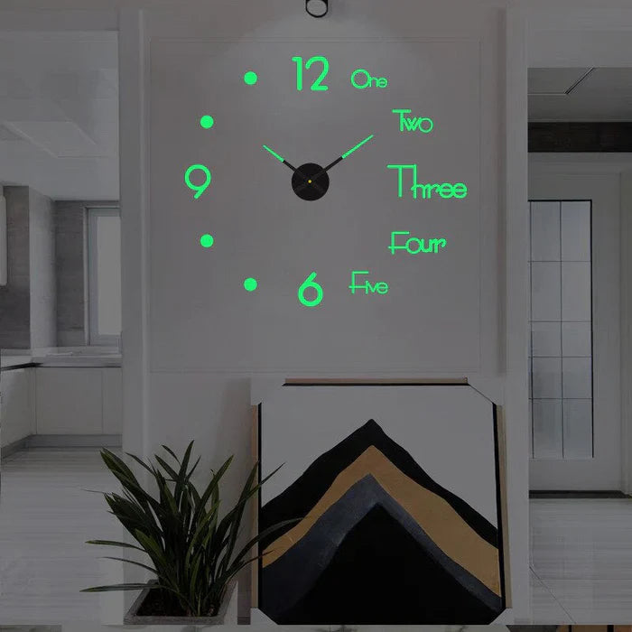 Moderne store dekorative Wanduhr