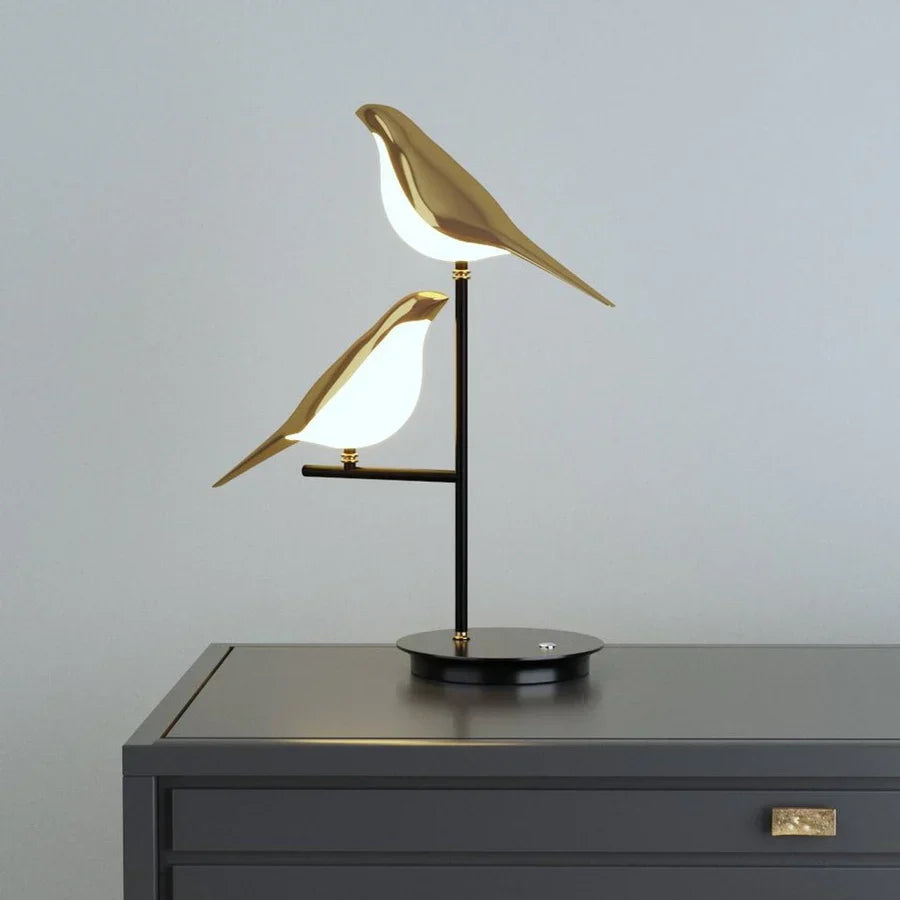 Skanto | Stilig Design LED Bordlampe - AvaBird