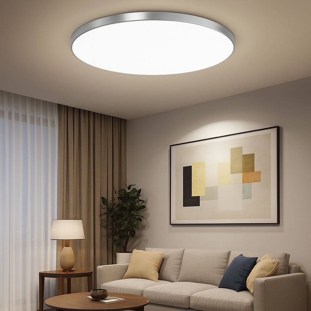 Skanto | Flush Mount LED Taklampe Moderne Rund
