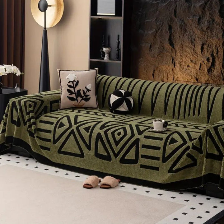 Skanto | Moderne Geometrisk Sofatrekk Bomullsblanding