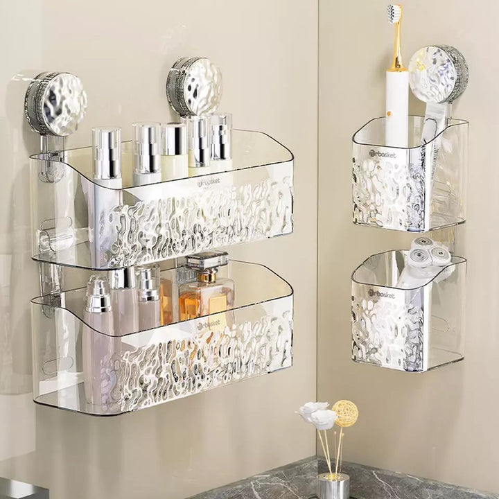 Skanto | Dusj Caddy Suction Akryl Bad Hyller