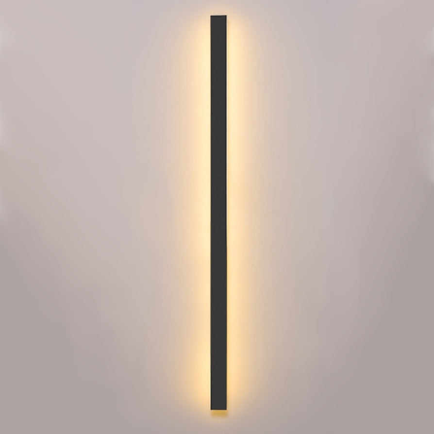 Skanto | Utendørs Vegglampe Svart Aluminium LED Armatur