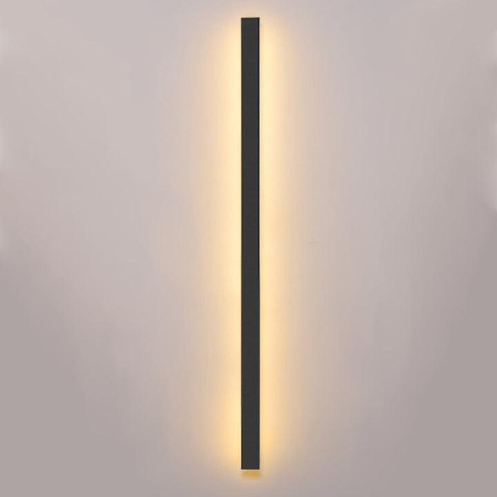 Skanto | Utendørs Vegglampe Svart Aluminium LED Armatur