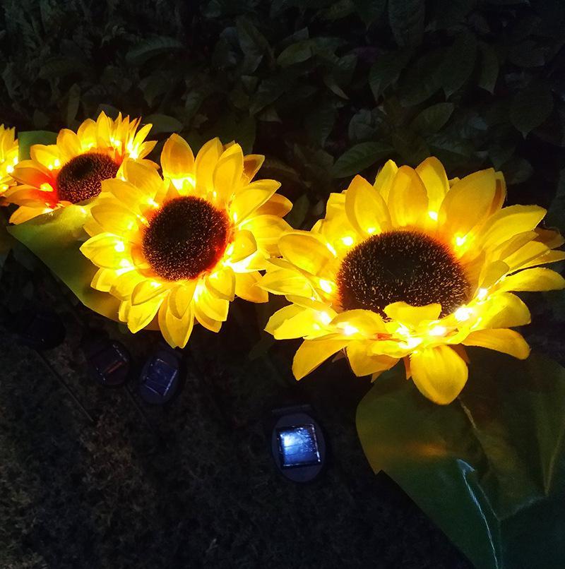 Skanto | Solar-LED-Hage Lys "Solsikke"