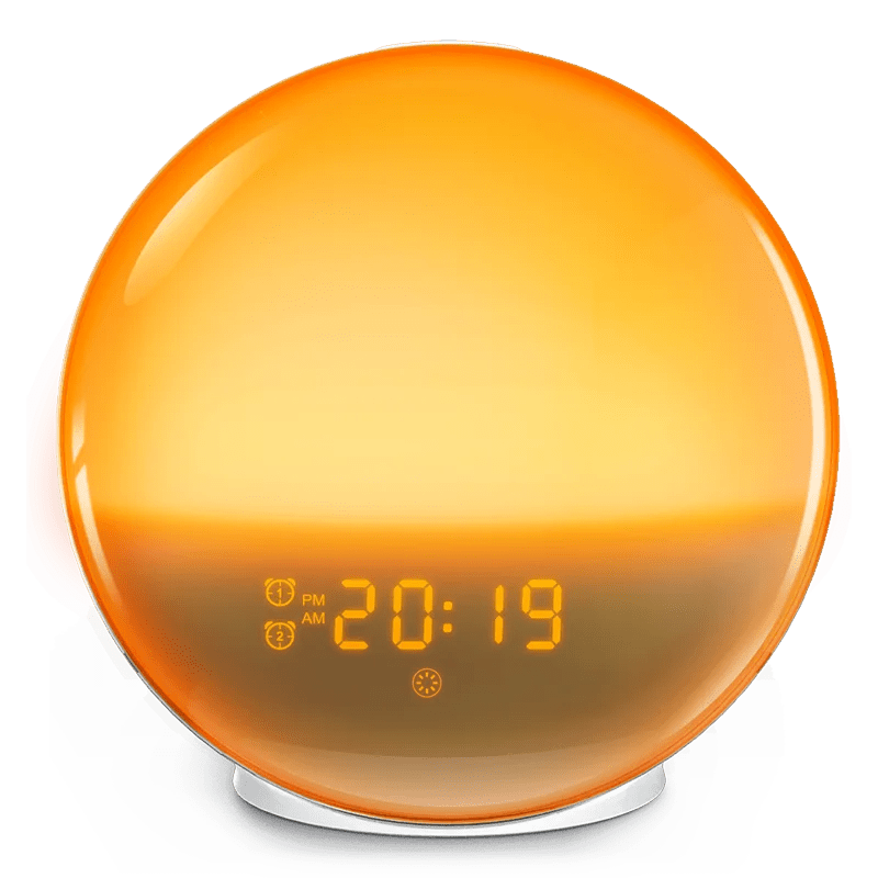 Norvo | SunRise Klokke – Vekkerklokke med soloppgangssimulering og naturlyder