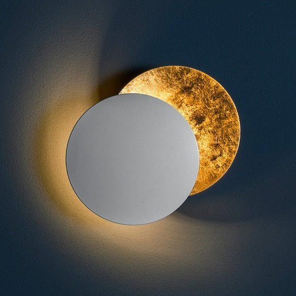 Skanto | Lunora Vegglampe med Magisk Måneskinn – Varm Ambient LED-belysning for Hjem og Kontor