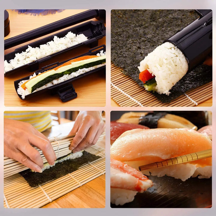 Sushi Bazooka Risform Bambus Rullematte Sushi Maker Sett | Skanto