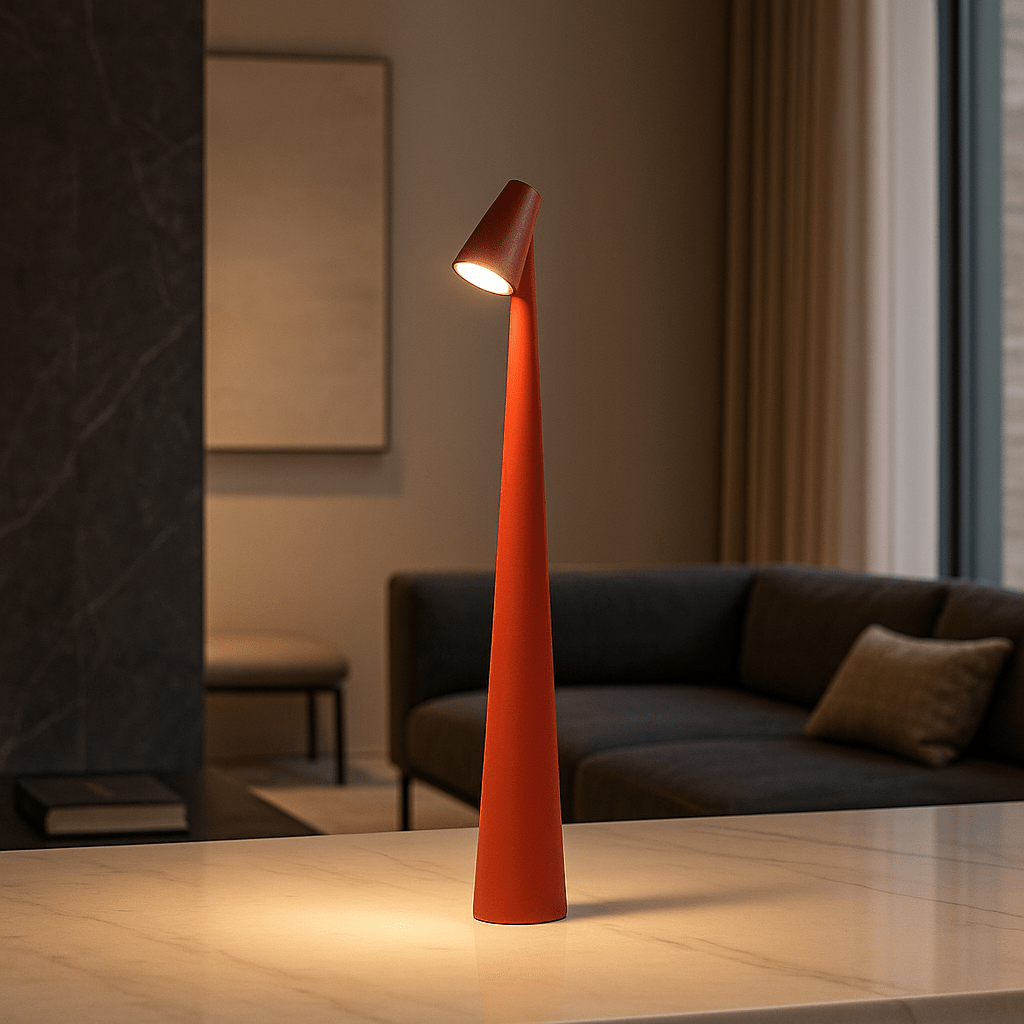 Skanto | EVOLUCE – Oppladbar Bordlampe med Moderne Design & Lang Batteritid