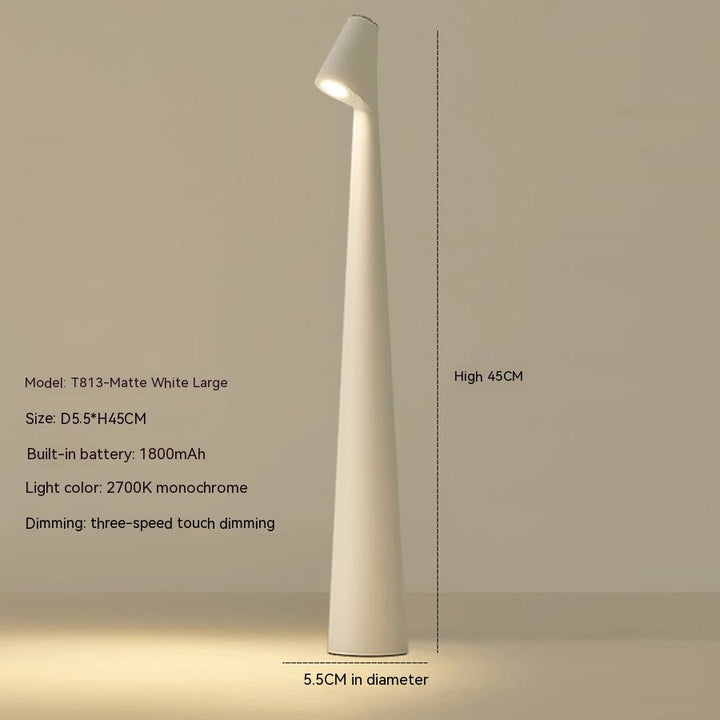 Skanto | EVOLUCE – Oppladbar Bordlampe med Moderne Design & Lang Batteritid