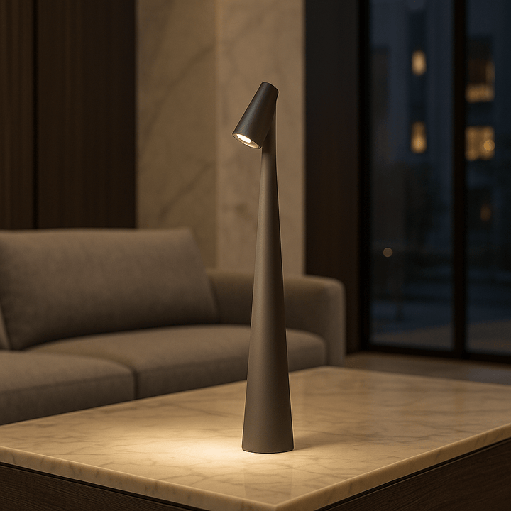 Skanto | EVOLUCE – Oppladbar Bordlampe med Moderne Design & Lang Batteritid