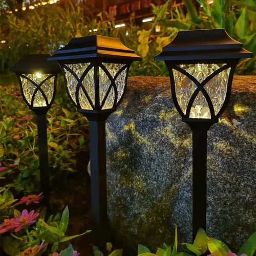 LED Solcelle Hagebelysning – Dekorative Solkraftdrevne Plenlys for Utendørs Stier | Skanto