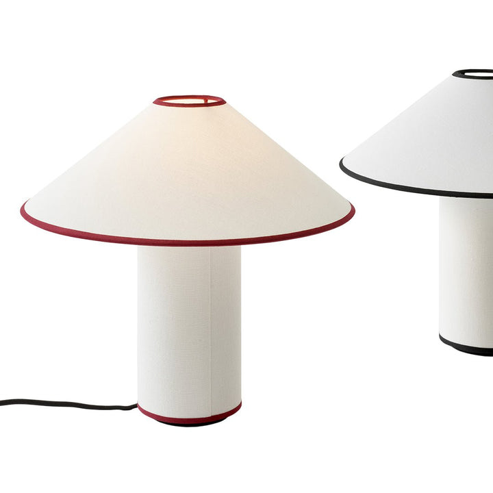 Skanto | Bordlampe med tekstilskjerm – Lunara