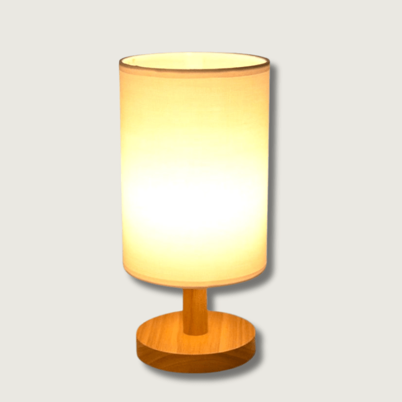 Skanto | Skandinavisk LED Skrivebordslampe – Solid Tre Design