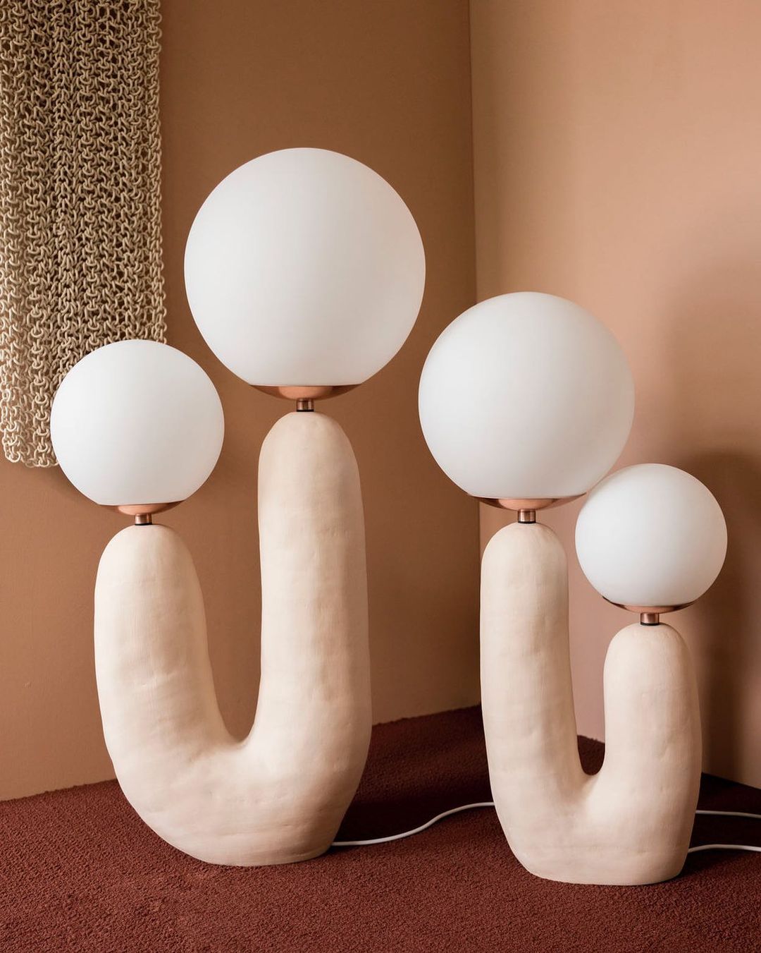 Skanto | Moderne Stil Bordlampe med Naturlig Akcent