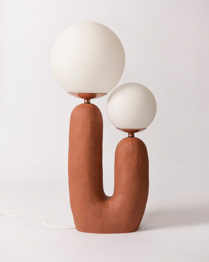 Skanto | Moderne Stil Bordlampe med Naturlig Akcent